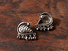 Ishana . इशाना | German Silver Earring - 2