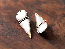 Ishana . इशाना | German Silver Earring - 3