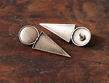 Ishana . इशाना | German Silver Earring - 3