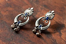 Ishana . इशाना | German Silver Earring - 5