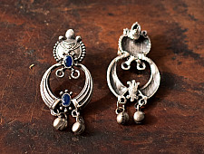 Ishana . इशाना | German Silver Earring - 5