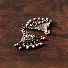 Ishana . इशाना | German Silver Earring - 7