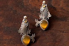 Ishana . इशाना | German Silver Earring - Four Color Options