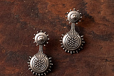 Ishana . इशाना | German Silver Earring - 9