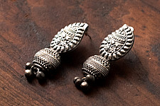 Ishana . इशाना | German Silver Earring - 11