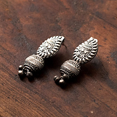 Ishana . इशाना | German Silver Earring - 11