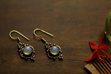 इशाना ✽ White Metal ✽ Earring 12