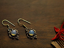 इशाना ✽ White Metal ✽ Earring 12