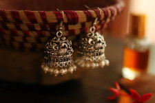 इशाना ✽ White Metal ✽ Earring 9