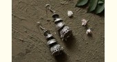 धरा ✽ Antique Finish White Metal ✽ Earring { 1A }