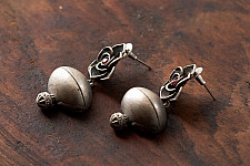 Ishana . इशाना | German Silver Earring - Flower