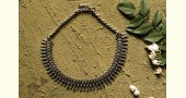 धरा ✽ Antique Finish White Metal ✽ Necklace { 33 }