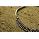 धरा ✽ Antique Finish White Metal ✽ Necklace { 34 }