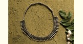 धरा ✽ Antique Finish White Metal ✽ Necklace { 35 }