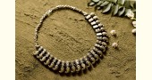 धरा ✽ Antique Finish White Metal ✽ Necklace { 41 }