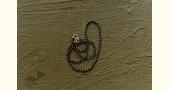 shop online Silver + Black Spinel Moti Necklace 