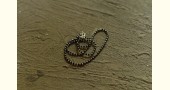 shop online Silver + Black Spinel Moti Necklace 