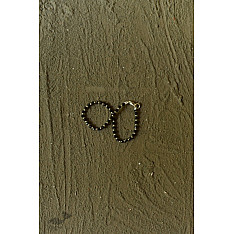 Dhara . धरा | Silver + Black Spinel Moti Bracelet / Mangalsutra Beacelet