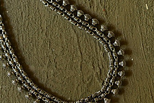 Dhara . धरा | Long Antique Finish Long Necklace