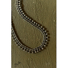 Dhara . धरा | Long Antique Finish Long Necklace