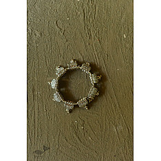 Dhara . धरा | White Metal - Kada (Free Size)