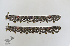 Antique Finish - Jhhalar Ghungru Payal (Pair)