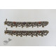 shop Antique Finish - White Metal Payal (Pair)