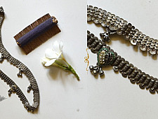 Banjara White Metal Payal ( Two Design Options )