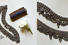 Vintage White Metal Banjara Payal