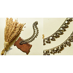 Kanupriya ~ Vintage Banjara Ghungru Payal / Anklet (Pair) - D