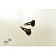 shop Vintage White Metal Earring