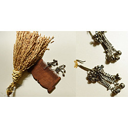 Kanupriya ~ Vintage White Metal Earring - C