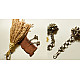 shop Vintage White Metal Earring