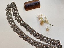 Kanupriya - White Metal - Rabari Waist Belt / Kamar Bandh - F