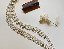 Kanupriya - White Metal - Rabari Waist Belt / Kamar Bandh - G