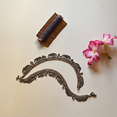 Vintage Payal | Traditional Jhalar Payal