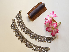 Vintage Payal | Handmade Traditional Jhaalar Chain Payal