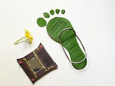 Kanupriya ⁑ Vintage Trible Ankle Kada (Pair)