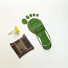 Kanupriya ⁑ Vintage Trible Ankle Kada (Pair)