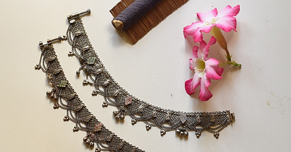 online Handmade Traditional Broad Payal | Gaatha