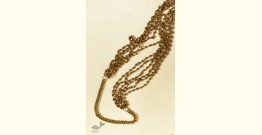 Kanupriya | Tribal / Vintage Jewelry - Brass Chandra Haar / Bor Mala / Long Necklace