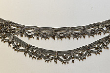 Vintage Payal | Handmade Traditional Jhalar Jumar Payal - Two Options