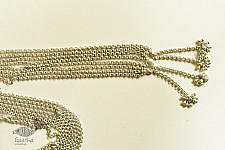 Kanupriya | Tribal / Vintage Jewelry - Long Chain Chandra Necklace 