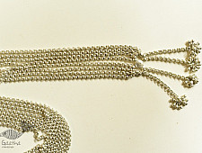 Kanupriya | Tribal / Vintage Jewelry - Long Chain Chandra Necklace 