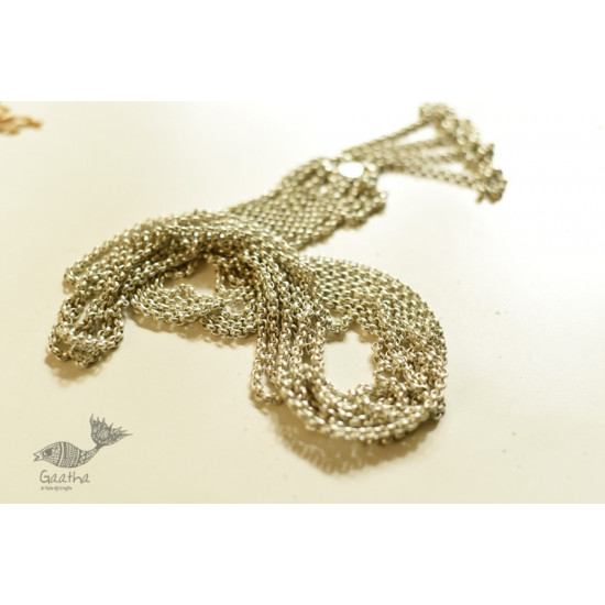 shop Handmade Long Chain Chandra Necklace