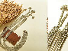 Kanupriya | Tribal / Vintage Jewelry - Long Chain Chandra Necklace 