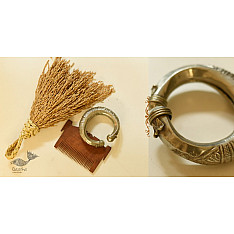 Kanupriya ❉ Vintage Unisex Kada / Ankle Kada / Bajubandh Kada ( Two Size Options)