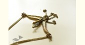 shop Banjara Jewelry - Brass & White Metal Peacock Necklace