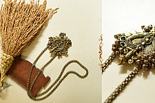 Kanupriya | Banjara Jewelry - Brass & White Metal Necklace