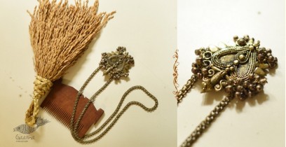 Kanupriya | Banjara Jewelry - Brass & White Metal Necklace